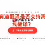 有道翻译是否支持离线翻译？